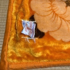 アクリル毛布 クリーニング済みの画像