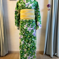 浴衣　綿　(帯は付きません)