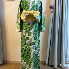 浴衣　綿　(帯は付きません)の画像