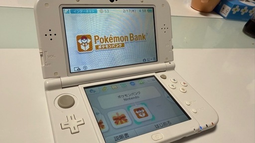 (お話中
)New 3DSLL ソフト付き　バンクあり