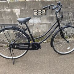 【取引中】武田産業　自転車　軽快車　２６インチ　ブラック