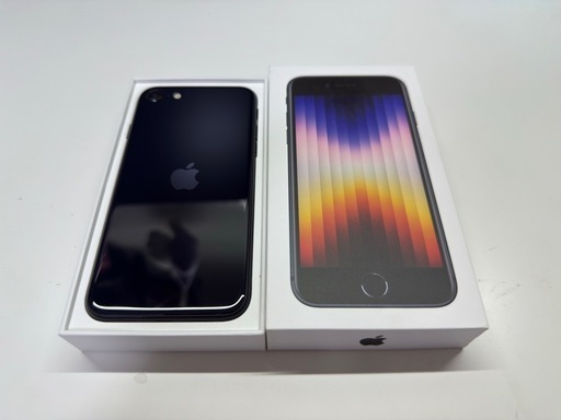 iPhoneSE3 64GB ミッドナイト