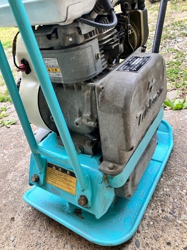 三笠プレートランマー転圧機
