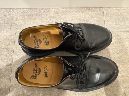 Dr.Martens × BEAMS コラボ 3ホール パテント別注 UK (もってぃ Dr.Martens × BEAMS コラボ 3ホール パテント別注 UK (もってぃ