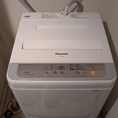 無料　パナソニック洗濯機の画像