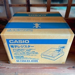 【未使用品】CASIO カシオ 電子レジスター SR-C550-EX-4SWEの画像