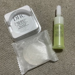 DHCのマイルドソープとオリーブバージンオイルです☺️