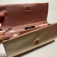 パーティーバッグ★シャンパンゴールド★aimer★約24.5×10.5cm★結婚式 フォーマル クラッチバッグ 日本製の画像