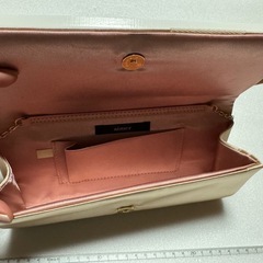 パーティーバッグ★シャンパンゴールド★aimer★約24.5×10.5cm★結婚式 フォーマル クラッチバッグ 日本製の画像