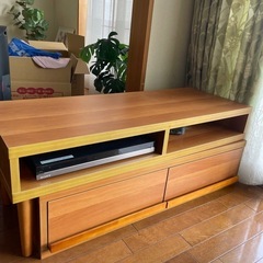 伸縮式　コーナー　テレビボード　リビング収納の画像