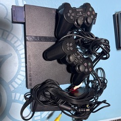 昔のゲームソフト、プレステ2本体(ジャンクションかも？)の画像
