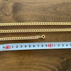 K18GP ネックレス、ブレスレットの画像