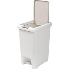 2WAYペダルペール 30L(GY) ゴミ箱