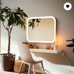 未使用 IKEA ウォールシェルフ ラック　LACKの画像