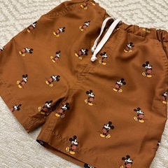 プティマイン　男の子　水着　100cm ミッキー
