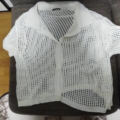 編み編みとタンクトップとアンサンブル