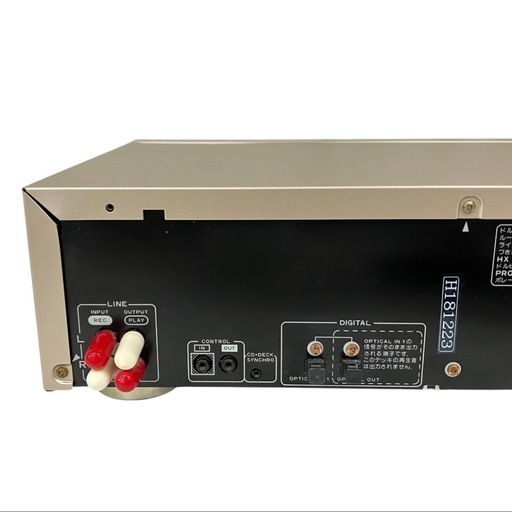 Pioneer T-D7 パイオニア カセットデッキ リモコン付き ③ (エコ
