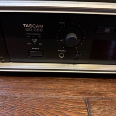 TASCAM MD-350 タスカム MDデッキ ラックケース・リモコン (エコ TASCAM MD-350 タスカム MDデッキ ラックケース・リモコン (エコ