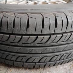 BBS 15インチアルミホイール 日産純正当時物　215.65.15 バリ山　早い者勝ち！の画像