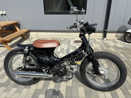 ホンダ スーパーカブ　太足前後ホイールフォークセット　引き取り2000円引き ホンダ スーパーカブ太足前後ホイールフォークセット引き取り