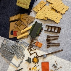 シュライヒ恐竜6匹、動物3匹、その他小物セットの画像