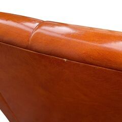 【美品】高級 karimoku/カリモク ロビーチェア リーベルブラウン　ミッドセンチュリースタイル 1P/1シーター/1人掛けソファの画像
