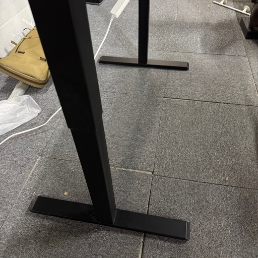昇降テーブル 昇降デスク 電動式 天板140×60 ブラック 黒
