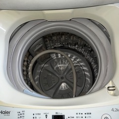 (運搬費込)一人暮らし女性向け！コンパクト洗濯機の画像