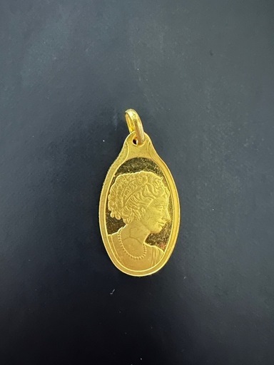 PAMP•純金•K24•5g•カメオデザインバチカン一体型（バチカンも純金です）