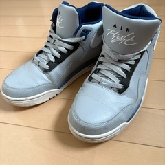 超美品　Nike Air Flight グレー/ブルー スニーカー