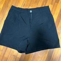 ショートパンツ　ブラック　XL