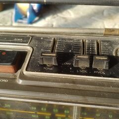 AIWA　ステレオラジカセ　MODEL NO TPR860　昭和レトロ　ジャンク品の画像