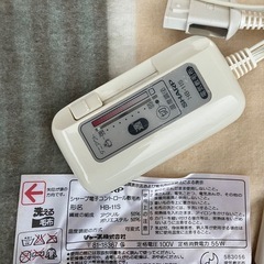 数回使用★電気毛布No.94の画像
