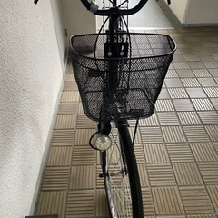 ギアなし黒自転車
