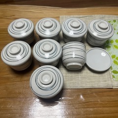 茶碗蒸し　食器　８個の画像