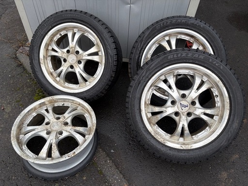 17インチ アルミホイール VRX スタッドレス PCD114.3 5H (まる