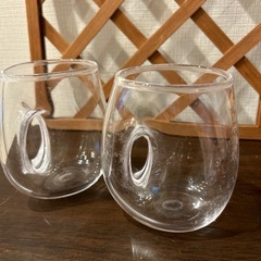 レア　喫茶店グラスの画像