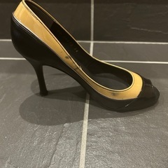 ダイアナ　オープントゥパンプス　22cmの画像