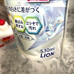 ✨️新品✨️ NANOX エリそで 230mI  ブライト漂白530mI  えり 袖 アカ 洗剤  ライオン✨️の画像