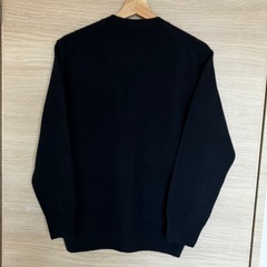 【美品】EASTBOY イーストボーイ ラムウールカーディガン7G ミルキーグレープ女神 11 スクール カーディガン ネイビー 紺 ウール 長袖 ラム 制服 通学の画像