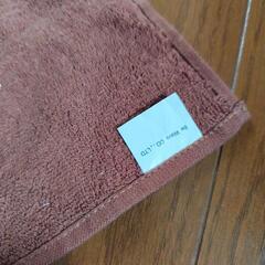 ーお取引ー　茶色　ミニタオル　未使用の画像