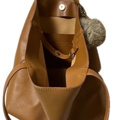 ショルダーバッグ ブラウン系　バックインバック付き　美品　オフィスバッグ　 トートバッグ ベージュの画像