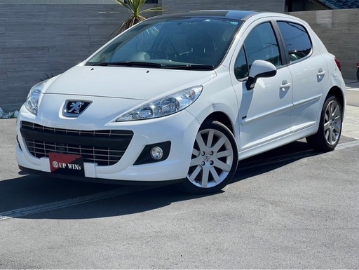 2年車検付/プジョー/207/スポーティアム/300台限定車/シエロルーフ  