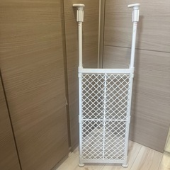 置き代付き　突っ張りラック