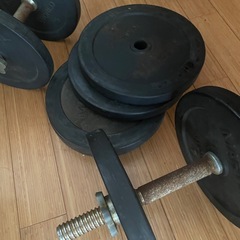 ダンベル、ベンチセット (^_^) 広尾のフィットネス