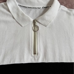 メンズ　コットン　ポロシャツ　M　の画像