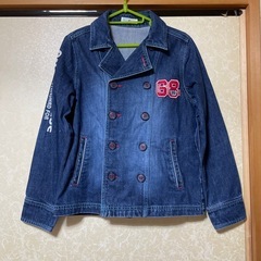 【ANGELS 68 】ダブルブレストデニムジャケット  150cm