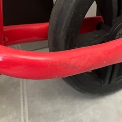 ペダルなし自転車　キッズバイク　高さ調整可能の画像