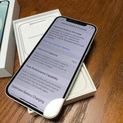 iphone 12 128GB Green シムフリー【難あり】の画像