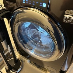 最も優遇 アクア 完動品】AQUA ドラム式洗濯乾燥機 (山本 AQW-DX12N-K 洗濯機